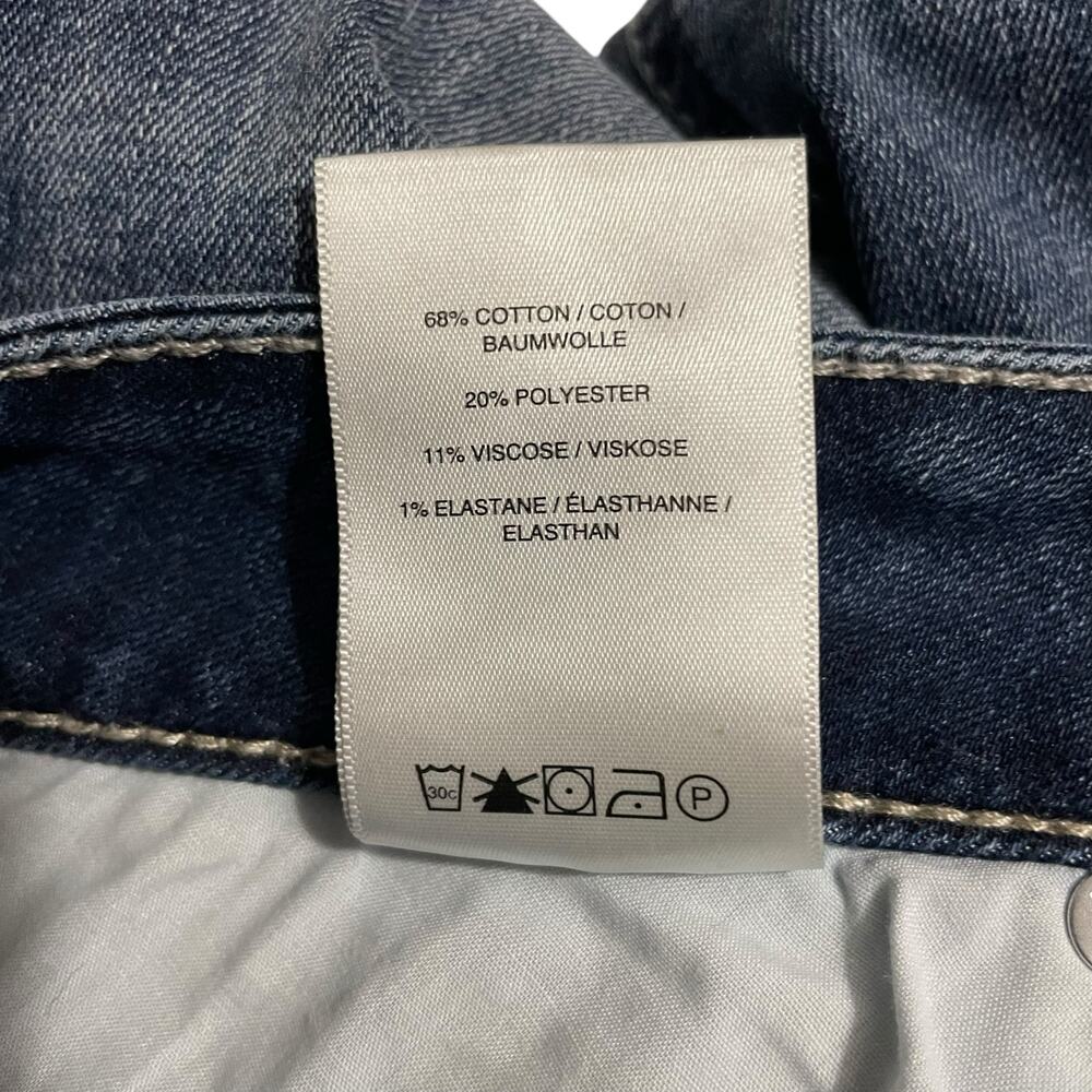 Silver Jeans Womens Jeans Size 30 Suki Straight Mid Rise Zip Fly Blue Denim Jean - Picture 7 of 10